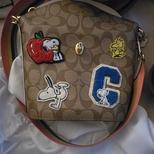 Coach X Snoopy (Peanuts) Crossbody RARE Bag